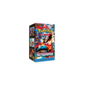 Korean Pokemon Mega Brave Booster Box Featuring Mega Lucario with blue and red background 